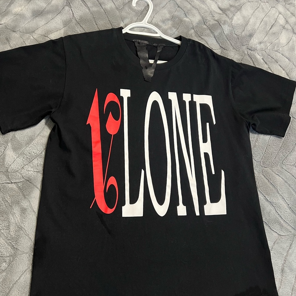 VLONE Black and Red Short Sleeve Tee